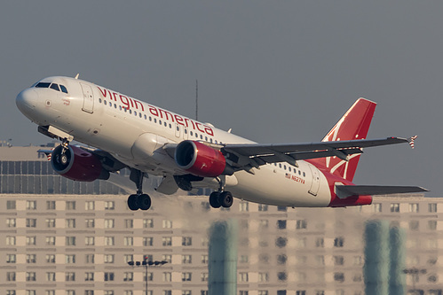 Virgin America Airbus A320-200 N627VA at Los Angeles International Airport (KLAX/LAX)