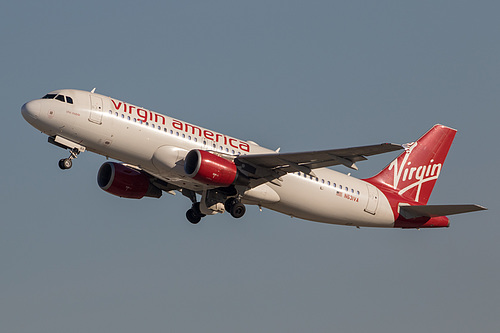 Virgin America Airbus A320-200 N631VA at Los Angeles International Airport (KLAX/LAX)