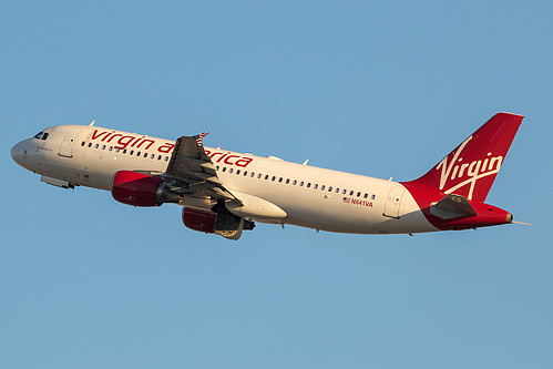 Virgin America Airbus A320-200 N641VA at Los Angeles International Airport (KLAX/LAX)