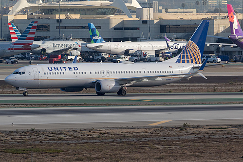 United Airlines Boeing 737-900ER N66837 at Los Angeles International Airport (KLAX/LAX) United Airlines Boeing 737-900ER N66837 at Los Angeles International Airport (KLAX/LAX)