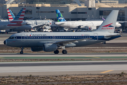American Airlines Airbus A319-100 N745VJ at Los Angeles International Airport (KLAX/LAX) American Airlines Airbus A319-100 N745VJ at Los Angeles International Airport (KLAX/LAX)