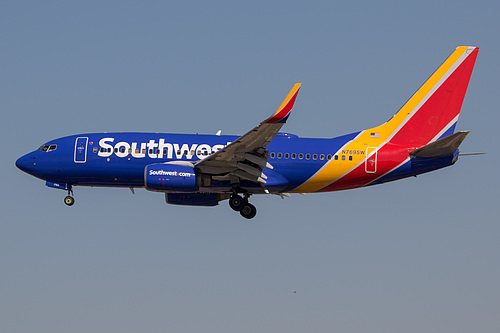 Southwest Airlines Boeing 737-700 N769SW at Los Angeles International Airport (KLAX/LAX) Southwest Airlines Boeing 737-700 N769SW at Los Angeles International Airport (KLAX/LAX)