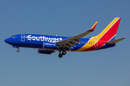 Southwest Airlines Boeing 737-700 N7826B at Los Angeles International Airport (KLAX/LAX) Southwest Airlines Boeing 737-700 N7826B at Los Angeles International Airport (KLAX/LAX)