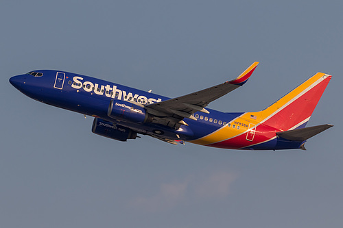 Southwest Airlines Boeing 737-700 N7838A at Los Angeles International Airport (KLAX/LAX)