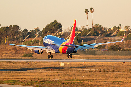 Southwest Airlines Boeing 737-700 N7883A at Los Angeles International Airport (KLAX/LAX) Southwest Airlines Boeing 737-700 N7883A at Los Angeles International Airport (KLAX/LAX)