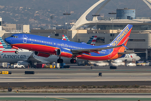 Southwest Airlines Boeing 737-800 N8312C at Los Angeles International Airport (KLAX/LAX)
