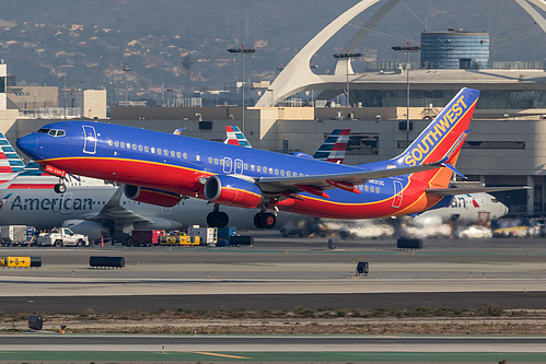 Southwest Airlines Boeing 737-800 N8312C at Los Angeles International Airport (KLAX/LAX) Southwest Airlines Boeing 737-800 N8312C at Los Angeles International Airport (KLAX/LAX)