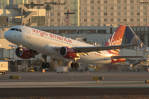 Virgin America Airbus A320-200 N835VA at Los Angeles International Airport (KLAX/LAX)