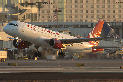 Virgin America Airbus A320-200 N835VA at Los Angeles International Airport (KLAX/LAX) Virgin America Airbus A320-200 N835VA at Los Angeles International Airport (KLAX/LAX)