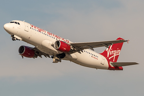 Virgin America Airbus A320-200 N838VA at Los Angeles International Airport (KLAX/LAX)