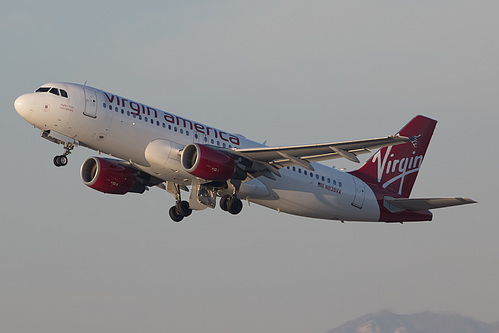 Virgin America Airbus A320-200 N839VA at Los Angeles International Airport (KLAX/LAX)