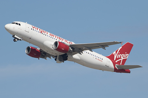 Virgin America Airbus A320-200 N840VA at Los Angeles International Airport (KLAX/LAX)