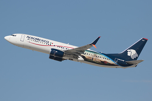 Aeroméxico Boeing 737-800 N845AM at Los Angeles International Airport (KLAX/LAX) Aeroméxico Boeing 737-800 N845AM at Los Angeles International Airport (KLAX/LAX)