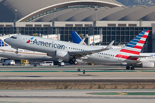 American Airlines Boeing 737-800 N845NN at Los Angeles International Airport (KLAX/LAX) American Airlines Boeing 737-800 N845NN at Los Angeles International Airport (KLAX/LAX)