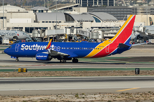 Southwest Airlines Boeing 737-800 N8699A at Los Angeles International Airport (KLAX/LAX) Southwest Airlines Boeing 737-800 N8699A at Los Angeles International Airport (KLAX/LAX)