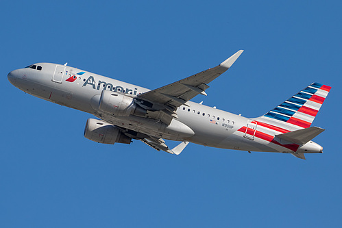 American Airlines Airbus A319-100 N9011P at Los Angeles International Airport (KLAX/LAX)