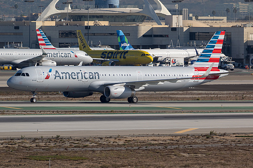 American Airlines Airbus A321-200 N909AM at Los Angeles International Airport (KLAX/LAX)