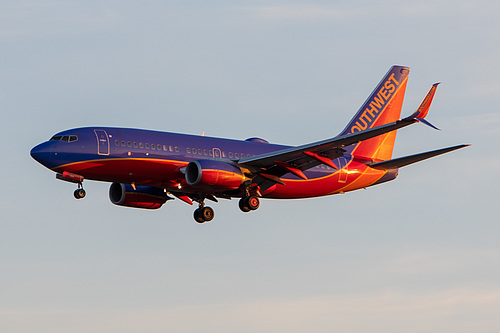 Southwest Airlines Boeing 737-700 N965WN at Los Angeles International Airport (KLAX/LAX) Southwest Airlines Boeing 737-700 N965WN at Los Angeles International Airport (KLAX/LAX)