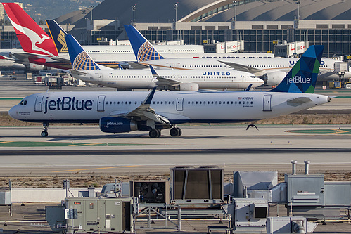 JetBlue Airways Airbus A321-200 N969JT at Los Angeles International Airport (KLAX/LAX) JetBlue Airways Airbus A321-200 N969JT at Los Angeles International Airport (KLAX/LAX)