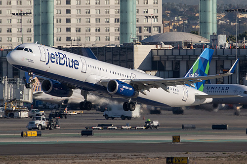 JetBlue Airways Airbus A321-200 N981JT at Los Angeles International Airport (KLAX/LAX) JetBlue Airways Airbus A321-200 N981JT at Los Angeles International Airport (KLAX/LAX)