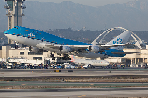 KLM Boeing 747-400 PH-BFC at Los Angeles International Airport (KLAX/LAX)