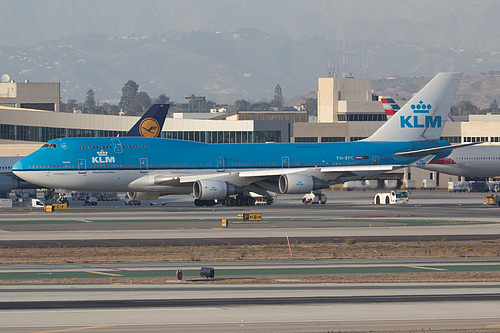 KLM Boeing 747-400 PH-BFC at Los Angeles International Airport (KLAX/LAX)