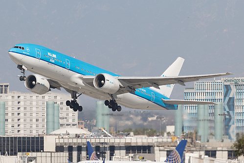 KLM Boeing 777-200ER PH-BQM at Los Angeles International Airport (KLAX/LAX)
