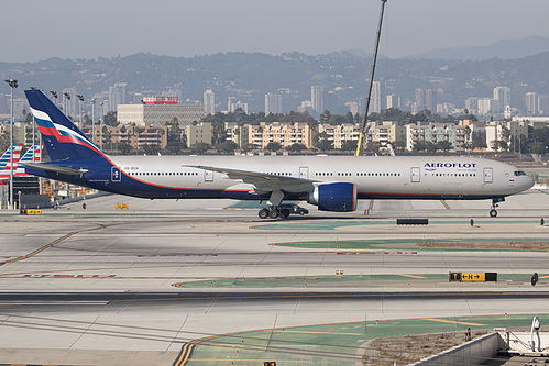 Aeroflot Boeing 777-300ER VQ-BUA at Los Angeles International Airport (KLAX/LAX)