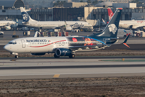 Aeroméxico Boeing 737-800 XA-AMM at Los Angeles International Airport (KLAX/LAX)