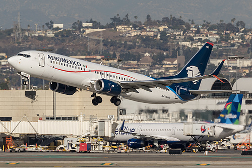 Aeroméxico Boeing 737-800 XA-AMS at Los Angeles International Airport (KLAX/LAX)