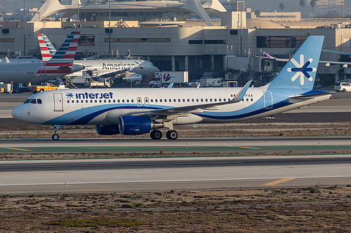 Interjet Airbus A320-200 XA-FUA at Los Angeles International Airport (KLAX/LAX)