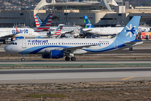 Interjet Airbus A320-200 XA-RBA at Los Angeles International Airport (KLAX/LAX)