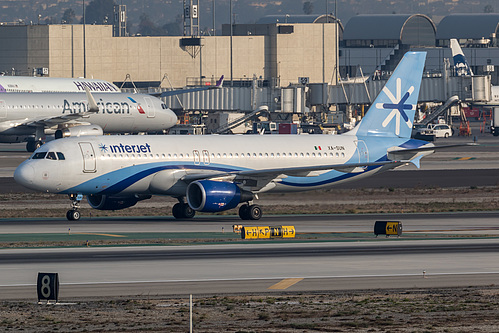 Interjet Airbus A320-200 XA-SUN at Los Angeles International Airport (KLAX/LAX)