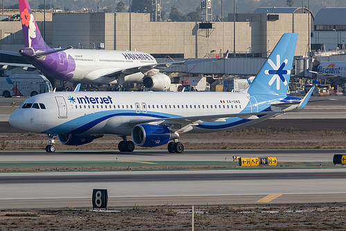 Interjet Airbus A320-200 XA-UNO at Los Angeles International Airport (KLAX/LAX)