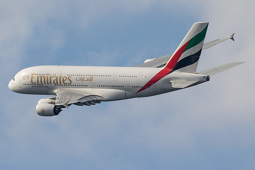 Emirates Airbus A380-800 A6-EDH at London Heathrow Airport (EGLL/LHR)