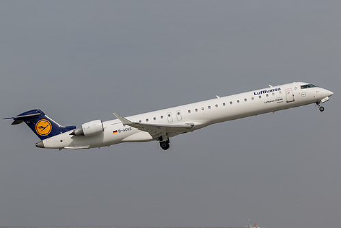 Lufthansa CityLine Canadair CRJ-900 D-ACKE at Munich International Airport (EDDM/MUC)