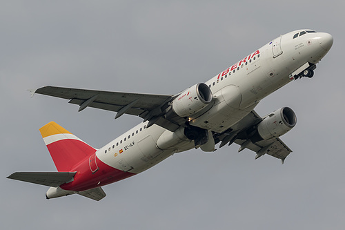Iberia Airbus A320-200 EC-ILR at Munich International Airport (EDDM/MUC)
