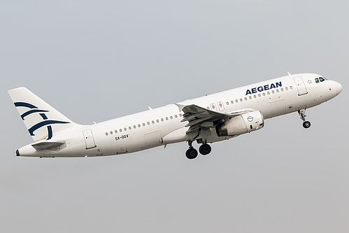 Aegean Airlines Airbus A320-200 SX-DGV at Munich International Airport (EDDM/MUC)