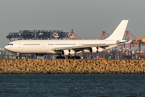 Hi Fly Malta Airbus A340-300 9H-FOX at Sydney Kingsford Smith International Airport (YSSY/SYD) Hi Fly Malta Airbus A340-300 9H-FOX at Sydney Kingsford Smith International Airport (YSSY/SYD)