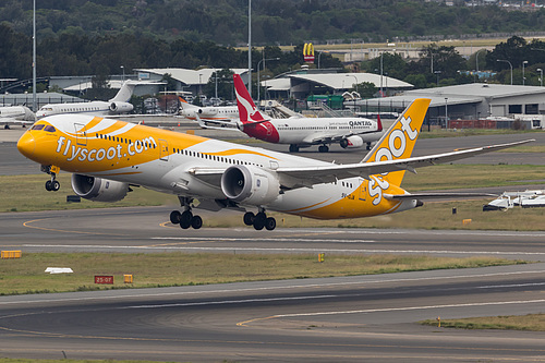 Scoot Boeing 787-9 9V-OJA at Sydney Kingsford Smith International Airport (YSSY/SYD)