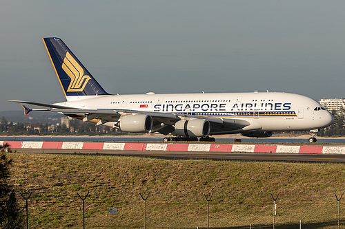 Singapore Airlines Airbus A380-800 9V-SKU at Sydney Kingsford Smith International Airport (YSSY/SYD)