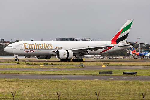 Emirates Boeing 777F A6-EFJ at Sydney Kingsford Smith International Airport (YSSY/SYD)