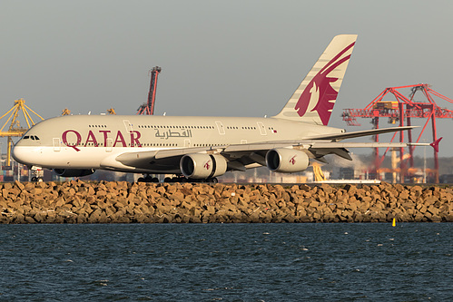 Qatar Airways Airbus A380-800 A7-APA at Sydney Kingsford Smith International Airport (YSSY/SYD)