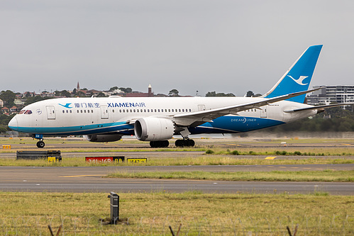 XiamenAir Boeing 787-8 B-2768 at Sydney Kingsford Smith International Airport (YSSY/SYD)