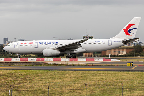 China Eastern Airlines Airbus A330-200 B-5973 at Sydney Kingsford Smith International Airport (YSSY/SYD)