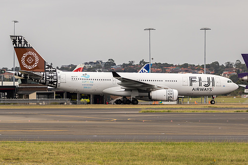 Fiji Airways Airbus A330-200 DQ-FJT at Sydney Kingsford Smith International Airport (YSSY/SYD)