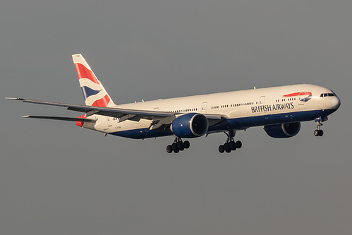 British Airways Boeing 777-300ER G-STBB at Sydney Kingsford Smith International Airport (YSSY/SYD) British Airways Boeing 777-300ER G-STBB at Sydney Kingsford Smith International Airport (YSSY/SYD)