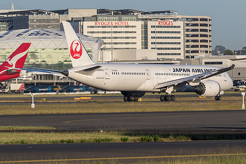Japan Airlines Boeing 787-9 JA863J at Sydney Kingsford Smith International Airport (YSSY/SYD)