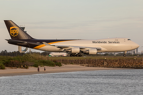 UPS Airlines Boeing 747-400F N575UP at Sydney Kingsford Smith International Airport (YSSY/SYD) UPS Airlines Boeing 747-400F N575UP at Sydney Kingsford Smith International Airport (YSSY/SYD)