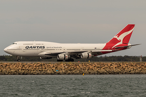Qantas Boeing 747-400 VH-OJT at Sydney Kingsford Smith International Airport (YSSY/SYD)